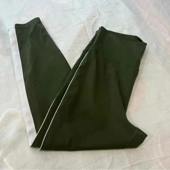 Zyia Active Forest Night Stripe Luxe Hi Rise 7/8 Legging Size 14-16 - Picture 3 of 11